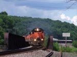 Southbound crossing over the B&P